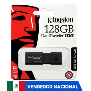 Memoria USB Kingston Technology 128 GB USB 3.0 (ORIGINAL Y GARANTIZADA)