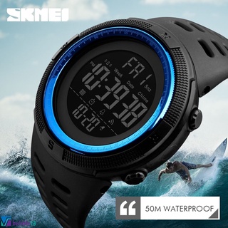 Skmei 1251 reloj Digital deportivo de 50m para hombres a prueba de agua de bubble13