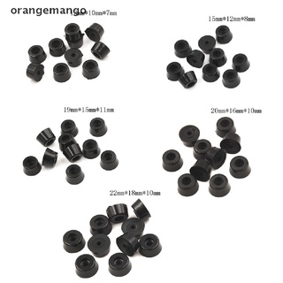 Orangemango 10Pcs Antideslizante Pies De Goma Protector Almohadillas Muebles Instrumento Parachoques MX