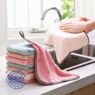 Dish Cloth Rags Household Cleaning Towels Absorbent Rags C5X9 (2)