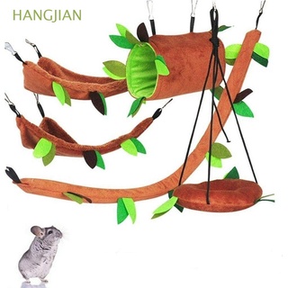hangjian chinchilla hámster cama conejillo de indias jaula cuerda loro hamaca erizo invierno dormir animales pequeños cabaña suave mascota columpio