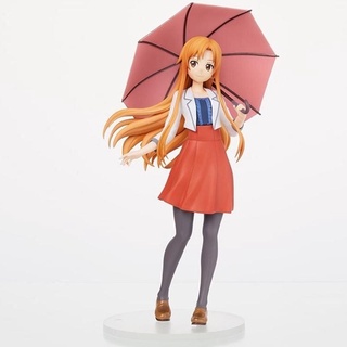 figura de anime espada arte online yuuki asuna figura de acción pvc colección modelo juguetes regalo para amigos