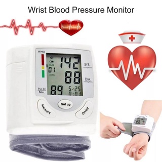 Baumanometro digital de muñeca importado medidor de presión arterial