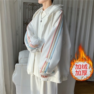 (Envío gratis) 2021 nuevo Otoño e Invierno cárdigan de lana suéter de hombre suelto de moda estilo de Hong Kong Ruan atr