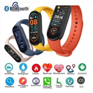 【Nuevo reloj inteligente 2021】 🔥M6 / pulsera electrónica inteligente Bluetooth 4.2 Entrega rápida 【BOOK】