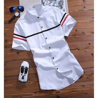 Tops para hombres Premium Cool Simple Casual camisas de los hombres Distro W5V6 últimas camisas de manga corta p