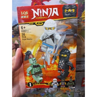 Ninja Warrior Block tipo lego