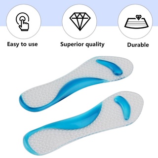 Silicone Orthotics Insole Pad With Non-Slip Arch Support Cushion for Lady (2)