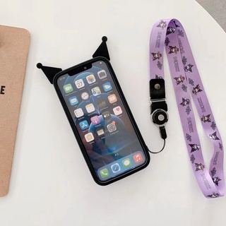 Little Devil Kuromi Phone Case Iphone 11 Pro Max Xs Max X Xr 8 Plus 7 Plus 6 6s Plus 12 Mini Pro Max Protective Cover Cute Soft Silicone Iphone Case (8)