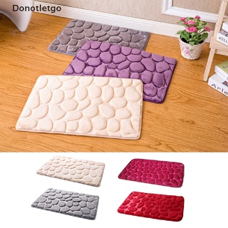 [donotletgo] alfombra de baño alfombra de lana alfombrillas antideslizante guijarros de franela almohadilla accesorios de baño venta caliente