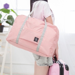 Bolsa de almacenamiento grande plegable impermeable bolsas de almacenamiento de equipaje maleta bolsa de viaje bolso de hombro organizador bolso bolso