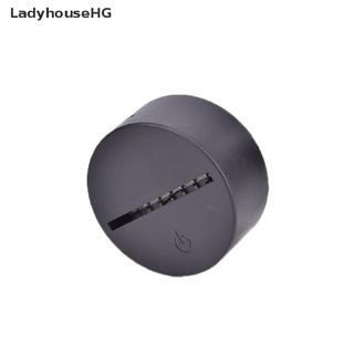 LadyhouseHG USB Cable Táctil Base De La Lámpara Para 3D LED Luz De Noche 7 Colores Titular Venta Caliente (1)
