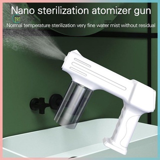 prometion portátil inalámbrico usb inalámbrico nano azul desinfección pulverizador máquina desinfectante nano vapor spray máquina