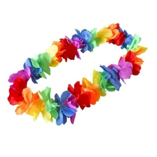 12 Collares Hawaianos, flores, coloridos, fiesta
