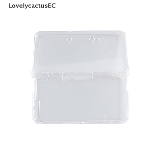 LovelycactusEC Plastic Clear Crystal Hard Shell Skin Case Cover For Nintendo New 3DS Console [Hot]