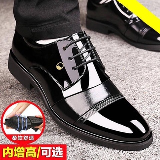 Zapatos de cuero de los hombres zapatos de otoño de negocios ropa formal masculino británico hueco perforado casual suave bot bfhf551.my (1)