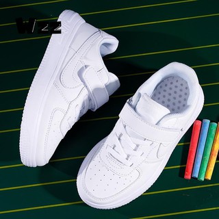 Wzz zapatillas de deporte para niños de malla/zapatos blancos transpirables para correr/zapatos para niños y niñas