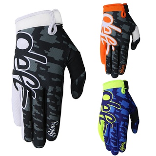 Deft Family guantes de equitación para bicicleta, dedo completo, guantes de verano, motocicleta