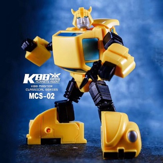 Transformers toy KBB Bumblebee escarabajo versión ampliada del modelo de robot de coche