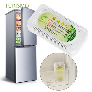 TURISMO Eco - friendly Purificador Congelador desodorante Caja de carbono Aire fresco Nevera El carbón de bambú Activado Home Removedor de olor