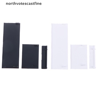 northvotescastfine 1set de tapas de ranura para puerta de tarjeta de memoria de repuesto para consola nintendo wii acces nvcf