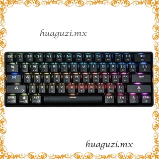 DK61 Wireless And Wired Dual-mode 61-key Mechanical Keyboard RGB Gaming[[]~(￣▽￣)~*