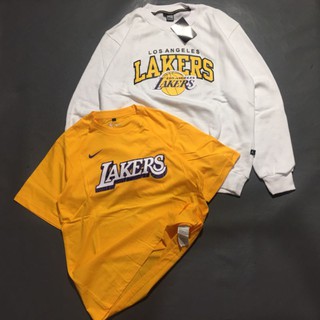 Nike Lakers LA Only - Chamarra con cuello redondo (sin camiseta)