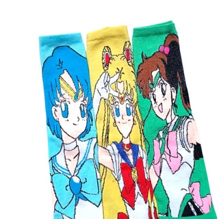 calcetines con diseño de sailor moon