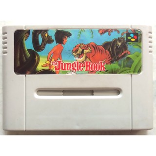 Snes Super Nintendo Jungle Book Cassette