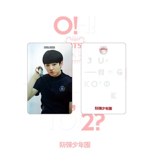 BTS 1er Mini Álbum O ! ¿ Rul8 , 2 ? Tarjeta Pequeña Fotográfica Oficial Misma Versión Mercancía LOMO Photo Card (9)