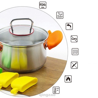 Funda de silicona Anti-quemaduras de mango resistente al calor utensilios de cocina antideslizantes utensilios de cocina