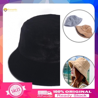 [listo stock] sombrero de cubo de un tamaño protección solar gorra de felpa cómodo para la vida diaria