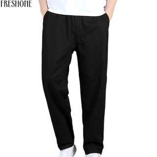 freshone suave traje pantalones de cintura alta entrepierna profunda pantalones de oficina largo ropa masculina (8)