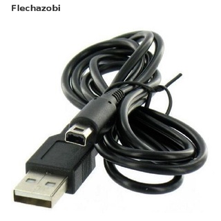 flechazobi| cable de alimentación de carga usb para nintendo 3ds xl 3dsll negro caliente