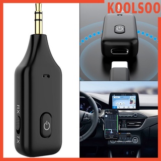 [KOOLSOO] Adaptador receptor de Audio Bluetooth transmisor AUX estéreo Audio coche