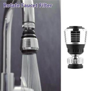 Cocina 360 rotación grifo giratorio boquilla filtro de agua adaptador purificador ahorro grifo Gadget baño