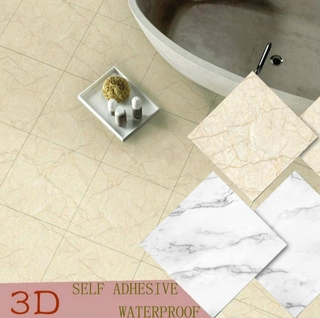 pegatinas impermeables autoadhesivas de mármol papel pintado de baño pegatina de pared casa renovación pegatinas diy pared suelo decoración
