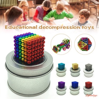 Bolas magnéticas conjunto de 216 3 mm divertido alivio del estrés escritorio juguete educativo Color Buck bola para adultos