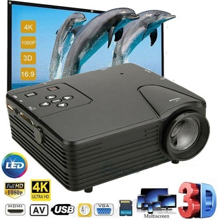 H80 Mini Proyector De Vídeo HD Portátil 1080p Led/Oficina/Lcd (7)