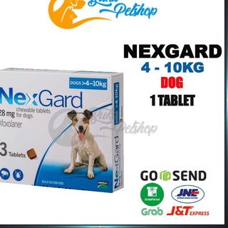 Premium - medicina de pulgas de perro y Demodex NEXGARD 4-10KG!!