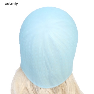 [zutmiy3] silicona colorear cabello reflejos gorra con aguja tinte sombrero herramientas de estilo mx4883