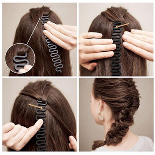 inlove 1pc mujeres peinado clip trenza maker bun herramienta de moda accesorios para el cabello
