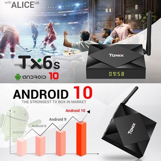 WELLDONE TX6S Inteligente Caja de TV 8K 4K Quad Core Allwinner H616 Youtube Media Player Bluetooth WIFI dual 4GB 64GB Decodificador Android 10.0 (3)