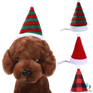 sombrero de santa para mascotas, diseño de navidad, gato, perro, invierno, cálido, gorra de felpa, fiesta de navidad, decoración, sombrero divertido