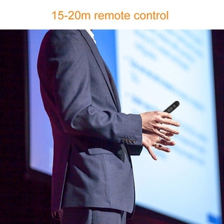 Presentador inalámbrico RF 2.4GHz Powerpoint Presentation Control remoto PPT Clicker Presentation Laser Pen (5)