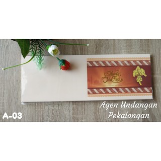 Blangko Lebaran Card Free Envelope Series A-2