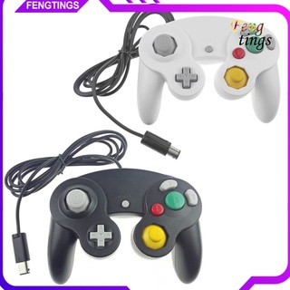 Control de juegos con cable para consola NGC Nintendo Wii