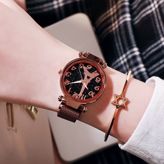 J&L delicado reloj de cuarzo hermoso colorido torre Eiffel de aleación en parís correa reloj de pulsera para mujeres