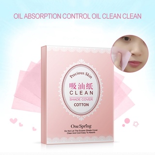 100 pzs hojas de aceite Facial para limpieza de aceite Facial/papel absorbente/herramientas de maquillaje de belleza (1)
