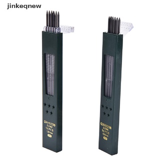 jnmx 10 piezas de recarga automática de lápices mecánicos hb/2b lead school papelería 2.0mm glory
